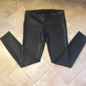 Express Faux Leather Leggings